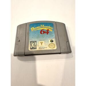 Bass Hunter 64 Nintendo 64 N64 Video Game Fishing